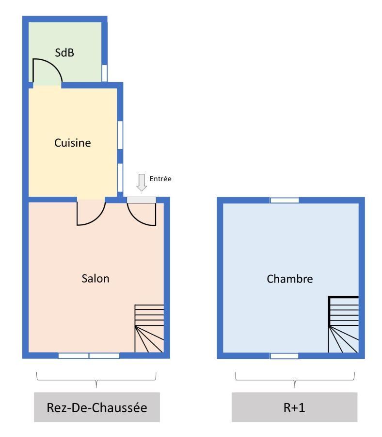 178C - Duplex T2 Tout Confort Du Gond - 60 M2 Le Gond-Pontouvre ภายนอก รูปภาพ